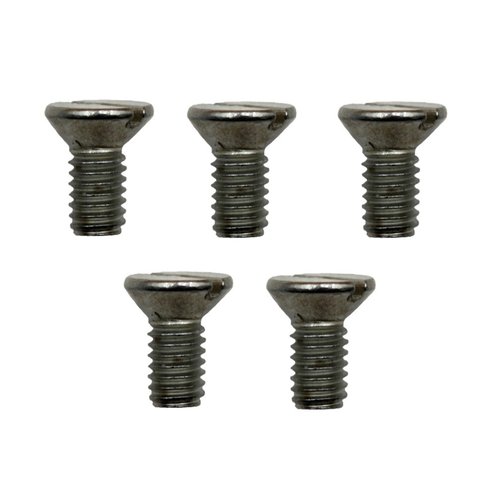 21M7194 Bed Knife M6-1.0 Flat Head Screws x5 For John Deere Mowers Loaders Tract