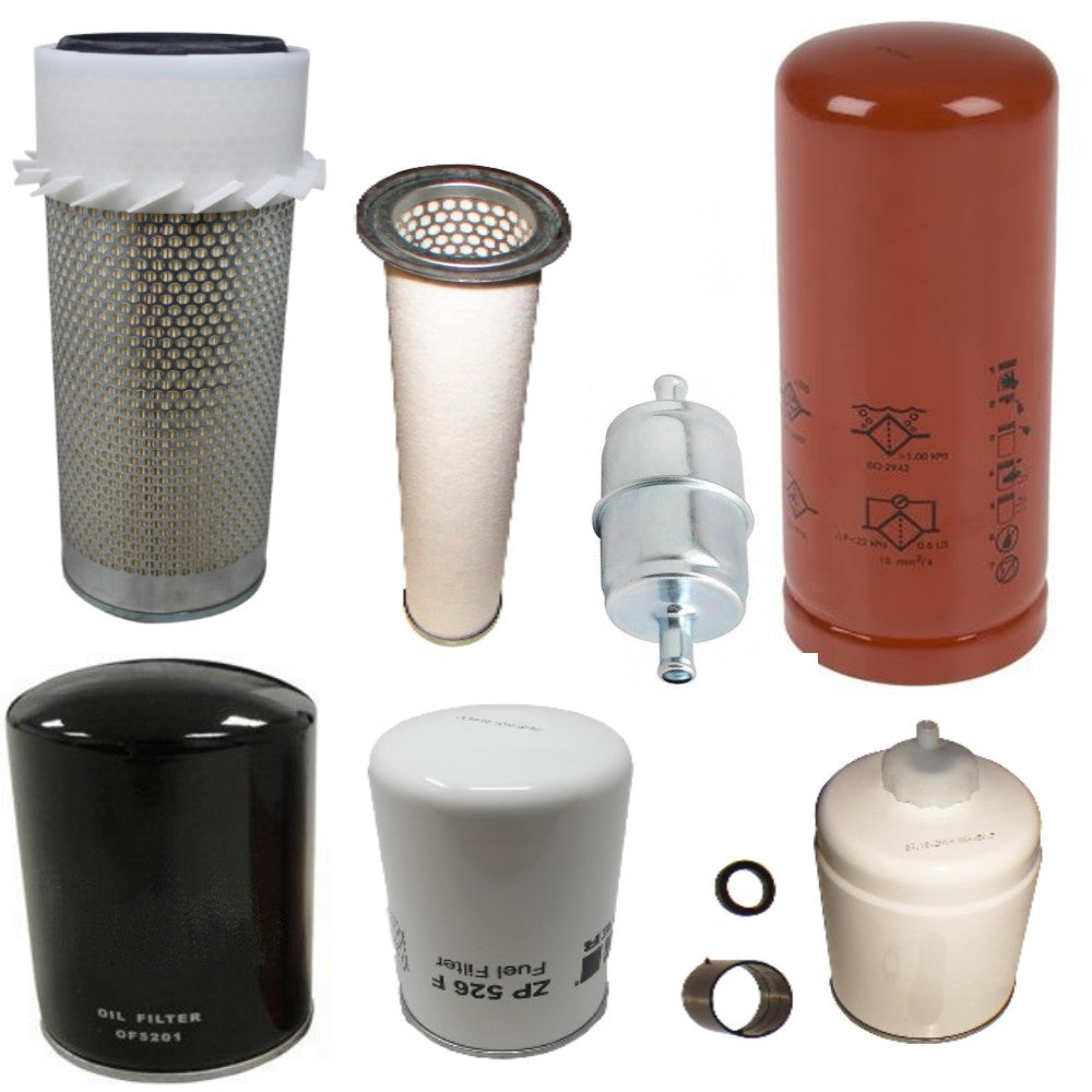 7 Piece Maintenance Filter Kit Fits Ditch Witch Replaces 195809