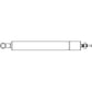 Gas Strut Spring Cylinder - Steering Wheel Tilt Fits Case IH 2388 2388 2188 2188