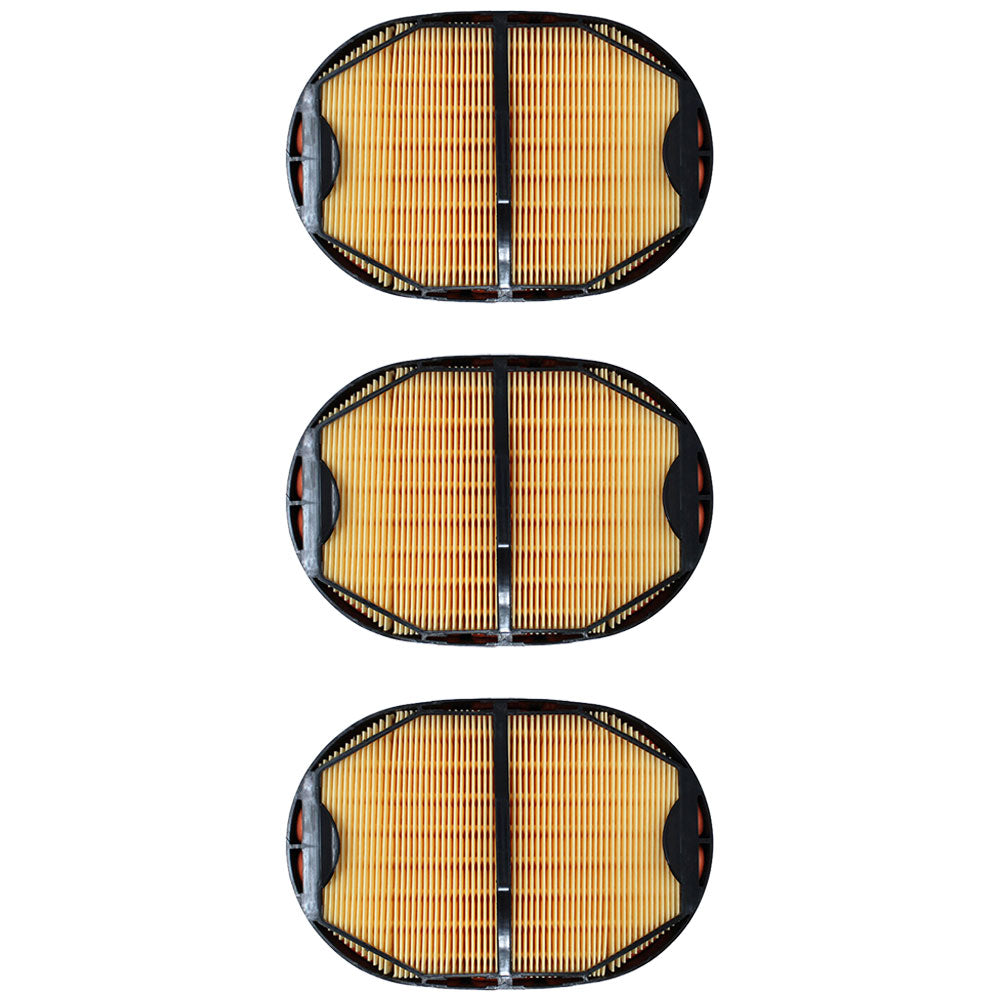 Qty 3: Air Filter Element Fits JCB Replaces 2277449