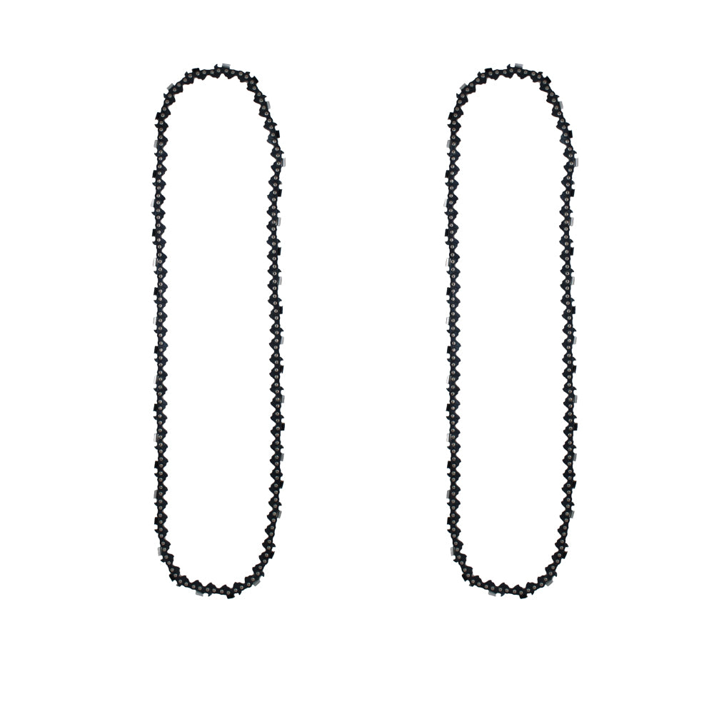 Qty 2: 20" Semi Chisel Chainsaw Chain Fits CARLTON Replaces K3C-081G