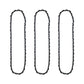 Qty 3: 20" Semi Chisel Chainsaw Chain Fits Windsor Replaces 63J81