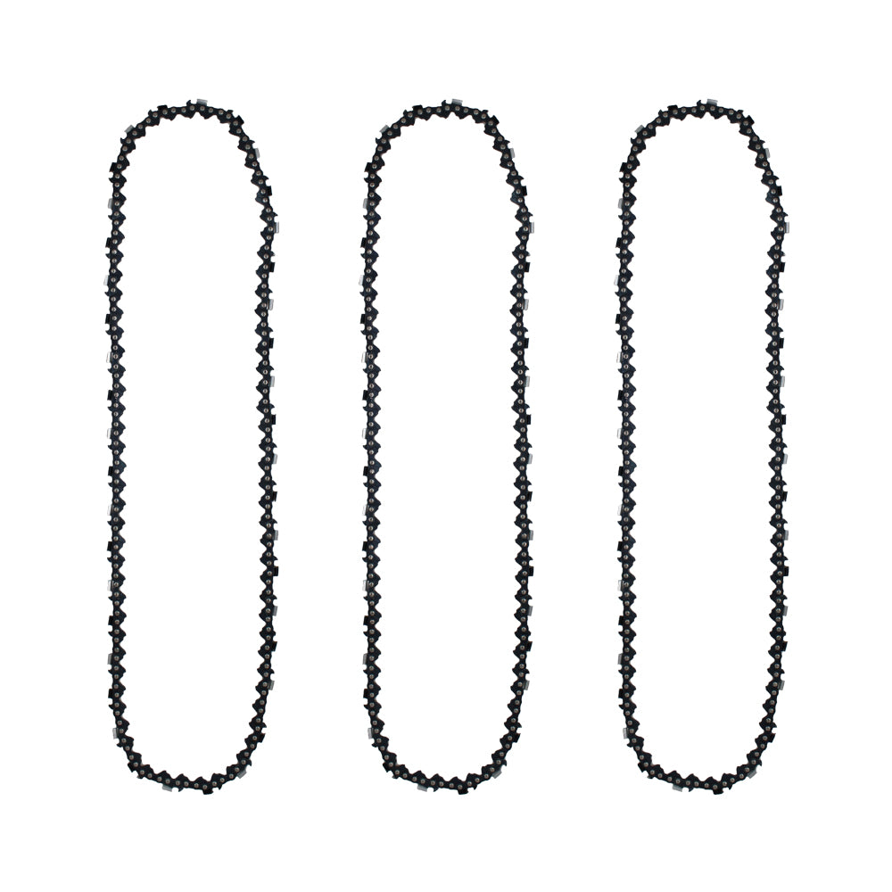 Qty 3: 20" Semi Chisel Chainsaw Chain Fits Oregon Replaces 22BPX081G