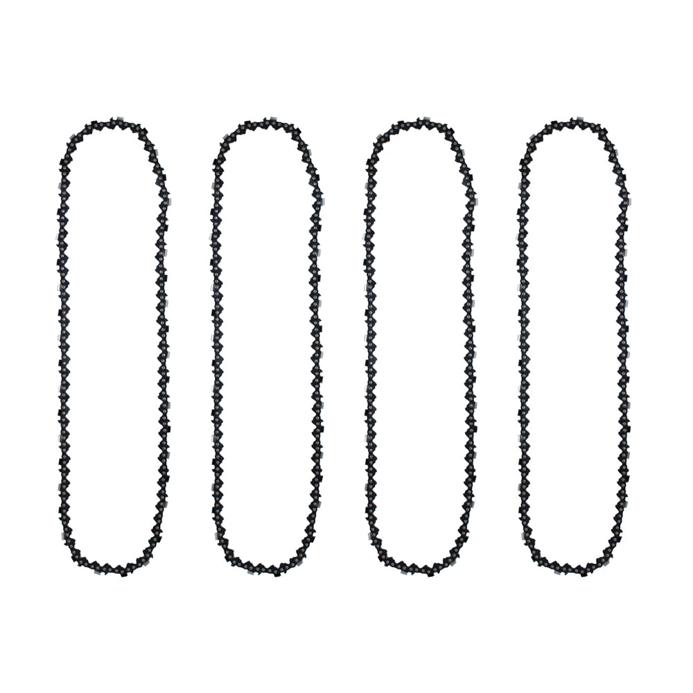 Qty 4: 20" Semi Chisel Chainsaw Chain Fits Timber Ridge Replaces B1CFC63S081