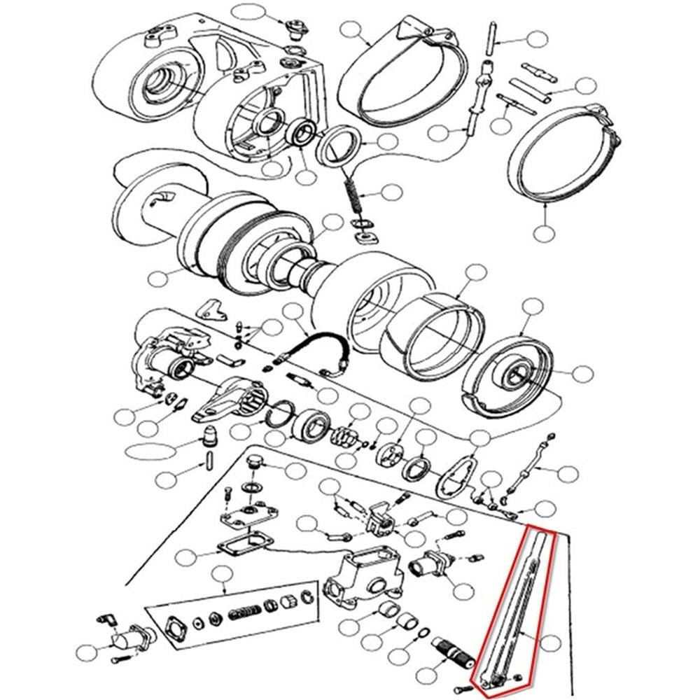 235643 Handle Fits Cargo 28 Gearmatic 19
