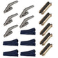 5 WELD-ON ADAPTER + TEETH + PIN FOR BACKHOE MINI EX U43792 D51750 TF23D 230