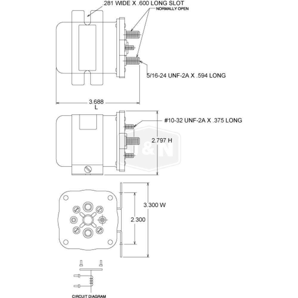 240-22257-JN J&N Electrical Products Solenoid