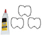 (3) Valve Cover Gaskets 2429537 242-9537 W/ Seal 5P5673 Kit Fits Caterpillar C15