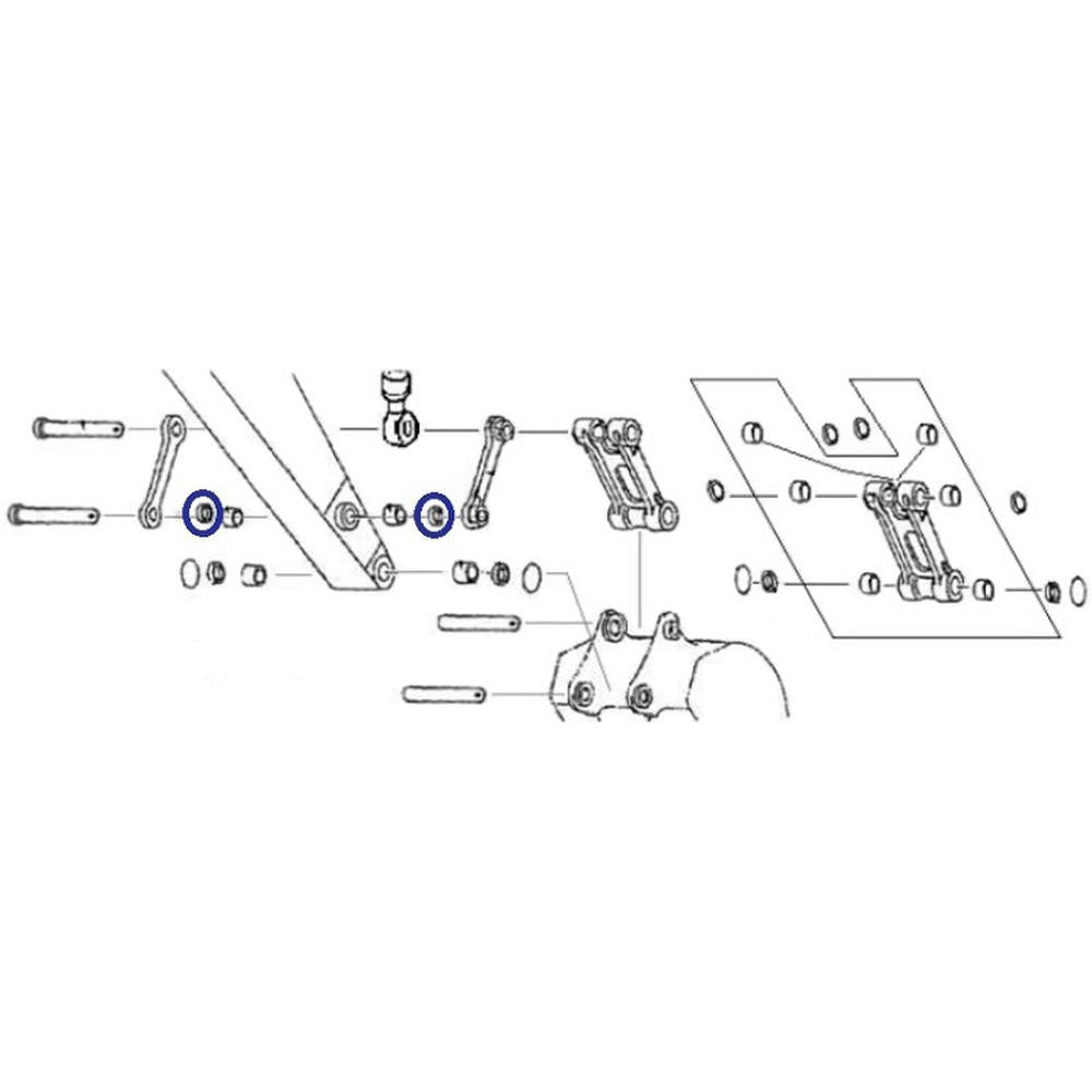 2445R138D7 Seal Fits KOBELCO  SK300 IV