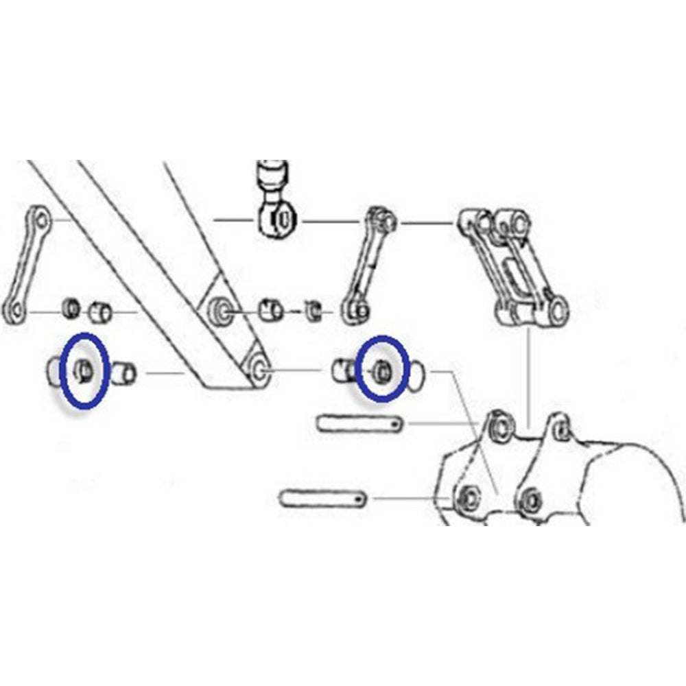 2445R220D2 Dipper Arm Seal fits Kobelco SK115, SK120, SK130, SK135