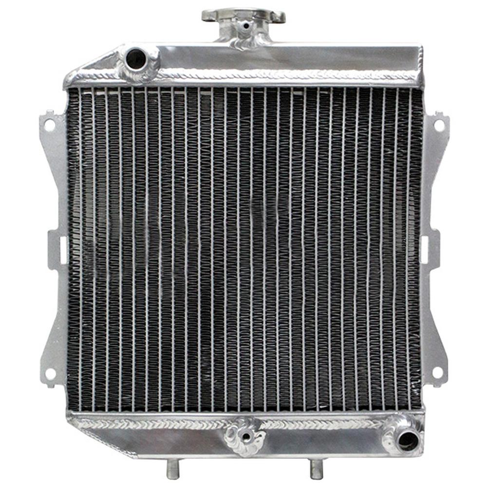 2455019 ATV Radiator - 9 3/8 x 10 3/8 x 1 Fits Honda