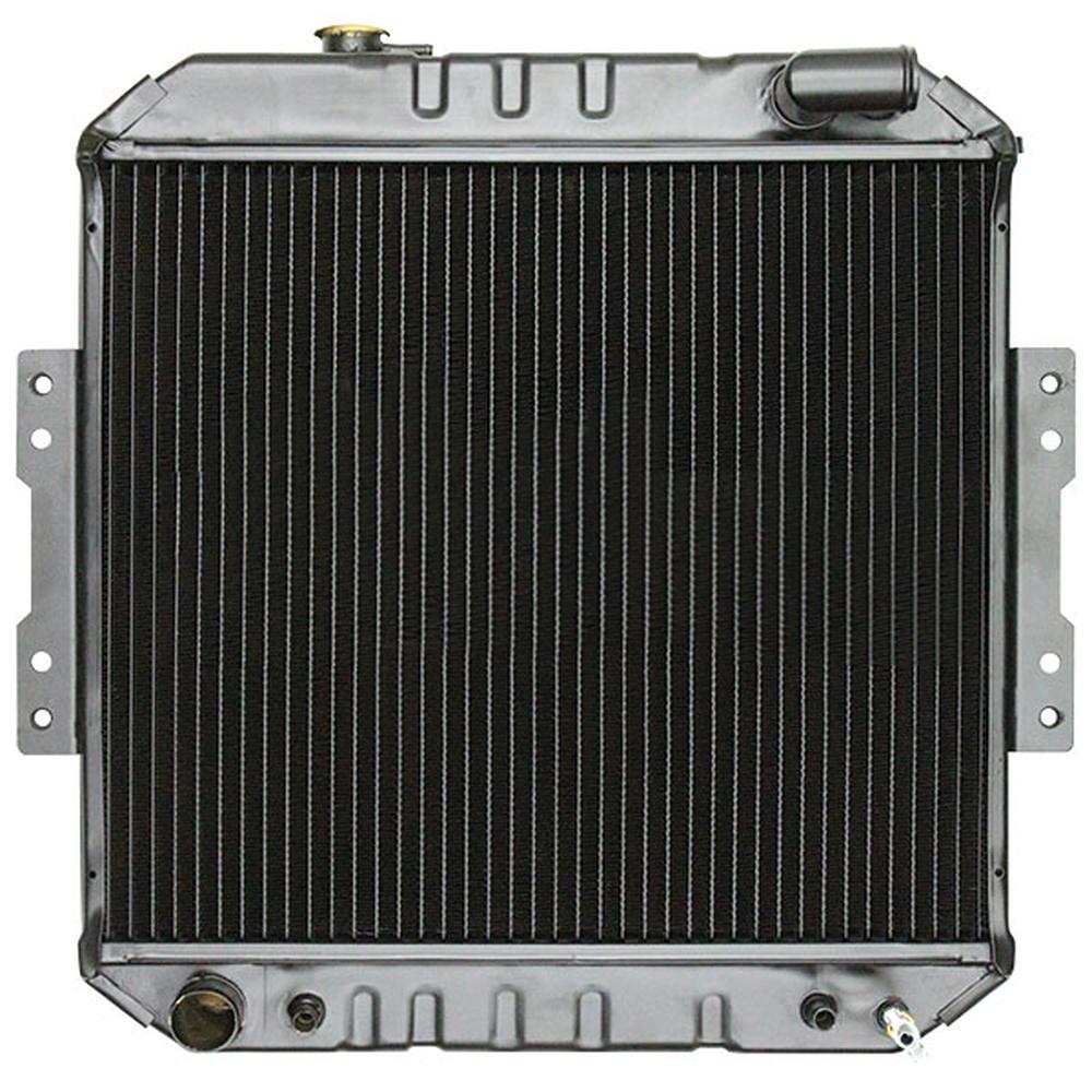 246116 Forklift Radiator - Fits Nissan - 16 3/4 x 19 1/4 x 2 3/8