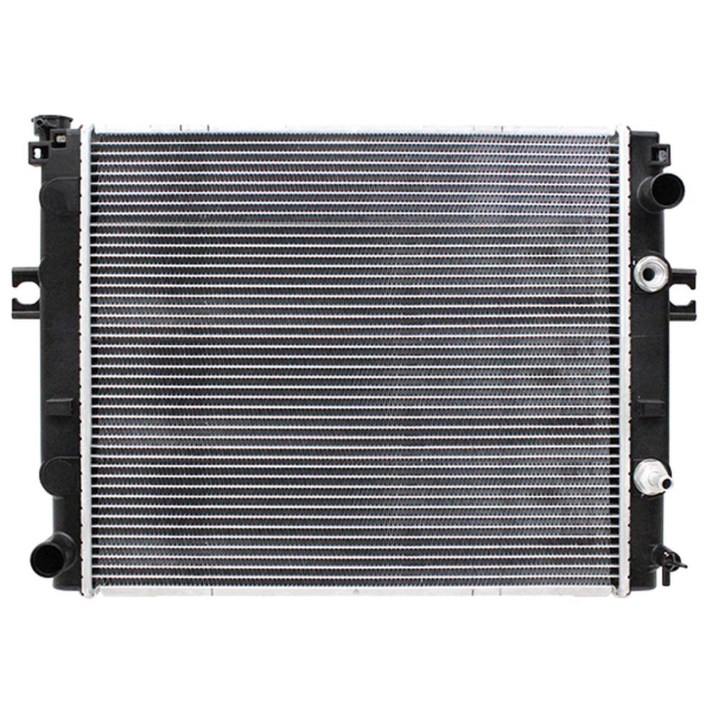 246225 Forklift Radiator -  - 20 3/4 x 17 5/8 x 1 7/8 Fits Komatsu