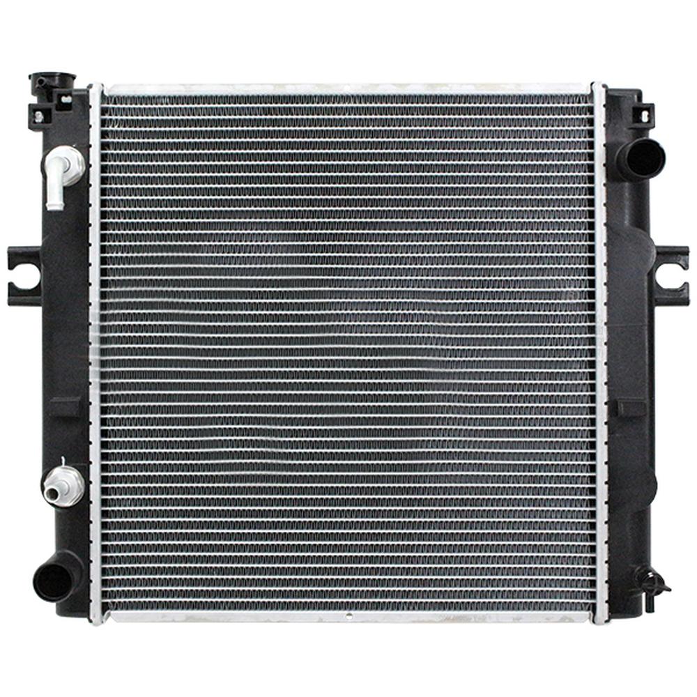 246259 Forklift Radiator - Fits Nissan - 16 3/4 x 17 1/2 x 1 7/8