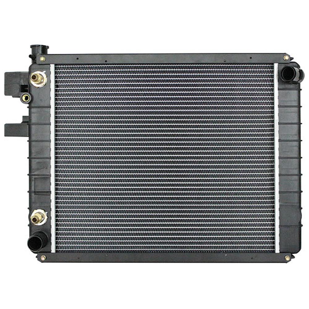 246305 Forklift Radiator 19 x 16-7/8 x 2-1/4 Fits Hyster Fits Mazda Engine