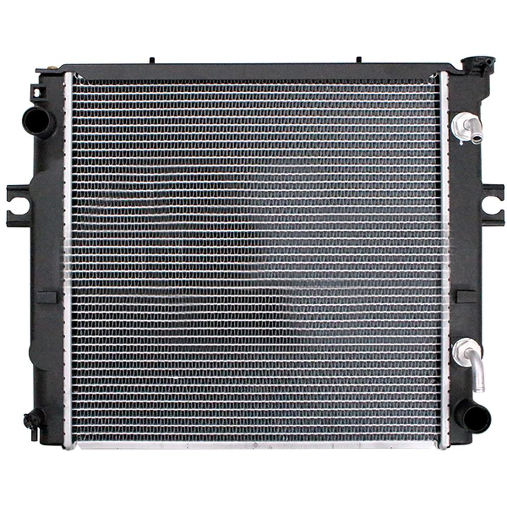246322 Forklift Radiator Fits Toyota 17 11/16 x 17 5/8 x 1 7/8 Square Wave Core