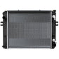 246325 Forklift Radiator Fits Toyota - 19 3/4 x 16 7/8 x 1 7/8 Square Wave Core