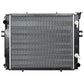 246329 Forklift Radiator  Fits Toyota - 20 5/8 x 17 5/8 x 1 7/8 Square Wave Core