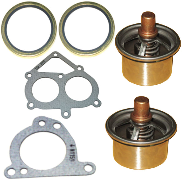 2477133 Thermostat and Gasket Kit Fits Caterpillar C15 MBN 6NZ 247