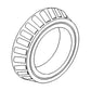 Taper Roller Bearing Cone Fits Universal Products Replaces 0235439