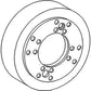 Brake Actuating Drum Fits Case Replaces 135577A1