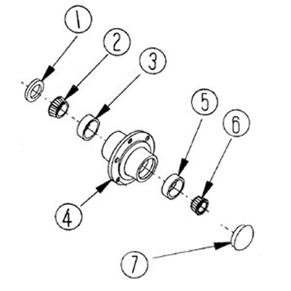 Fits New Holland Dust Cap Part # 249127