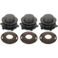 Qty 3: Trimmer Head Spool & Cap Cover Fits Stihl Replaces 4002-713-3017