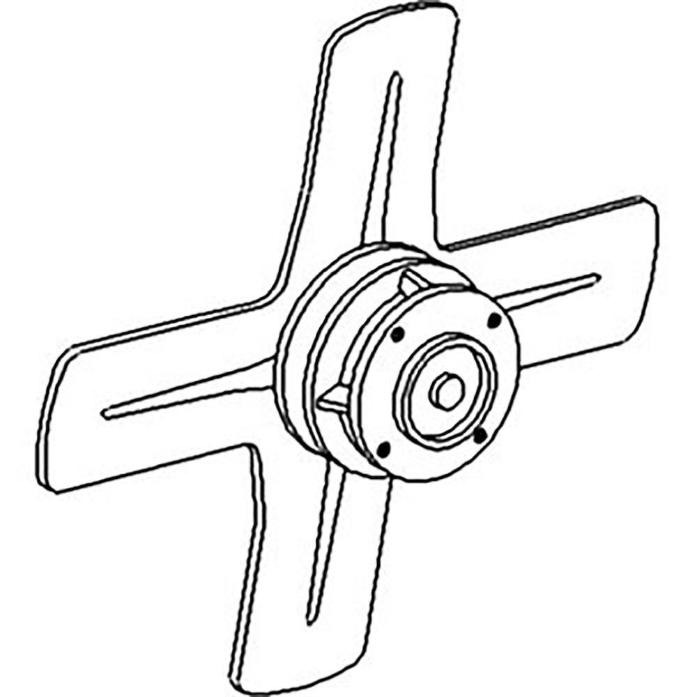Fan Assembly Fits International Replaces 131489C1