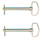 Qty 2: Hitch Pins with cotter pin 5/8 x 6 1/4 Fits John Deere Replaces PM14880