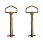 (2) Cold Forged Tractor Hitch Pins 3/4" Pin Dia. 6-1/4" Useable Length