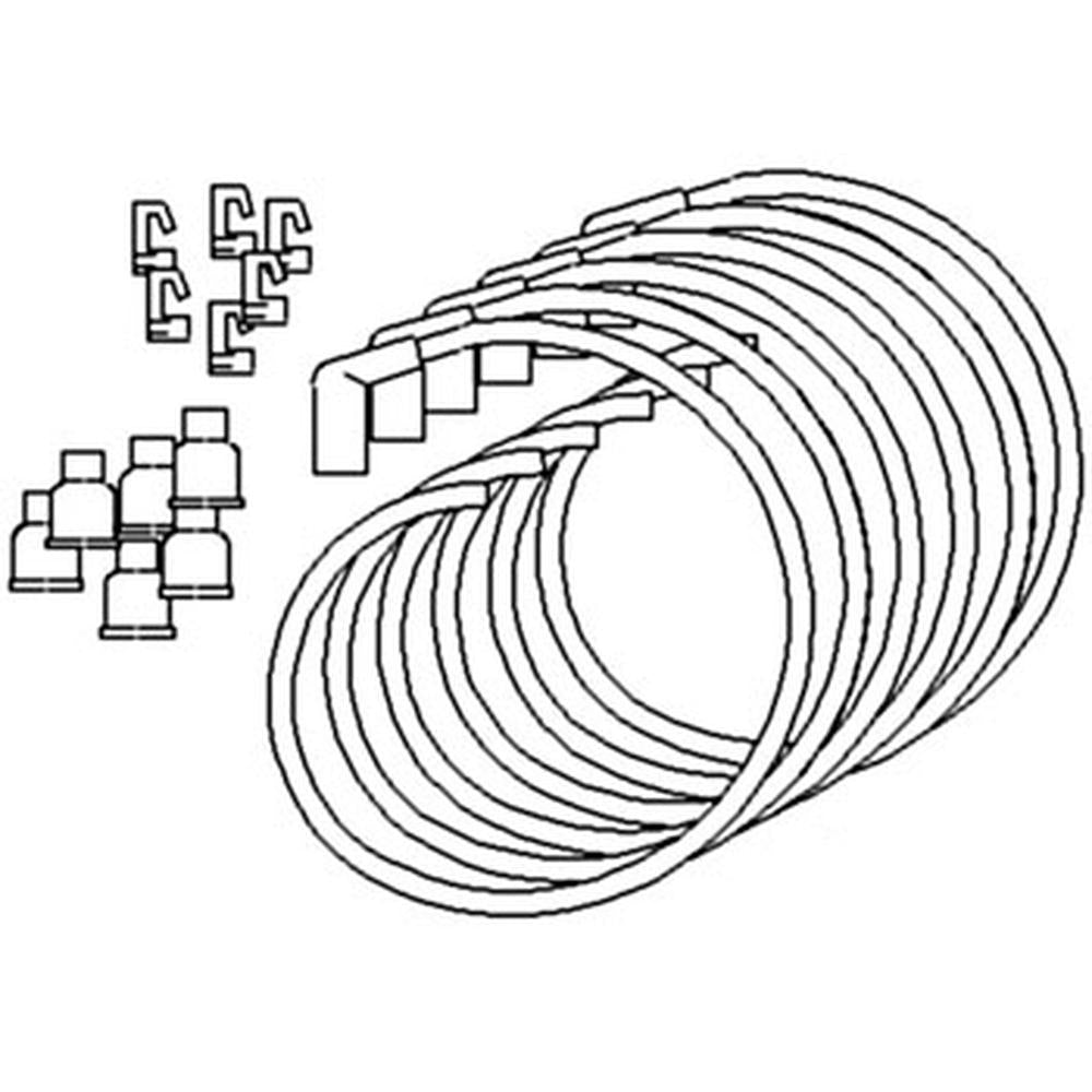 6 Cyl. Spark Plug Wire Set Fits International Replaces 26A60