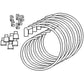 6 Cyl. Spark Plug Wire Set Fits Case Replaces 26A60