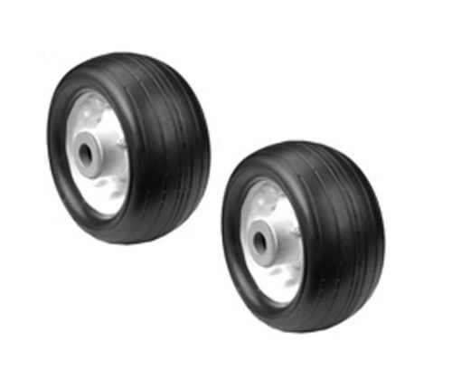 (2) New DECK WHEELS 6 1/4 x 3" for Rotary 11956 Fits Cub Cadet 734-3195 Fits Tor