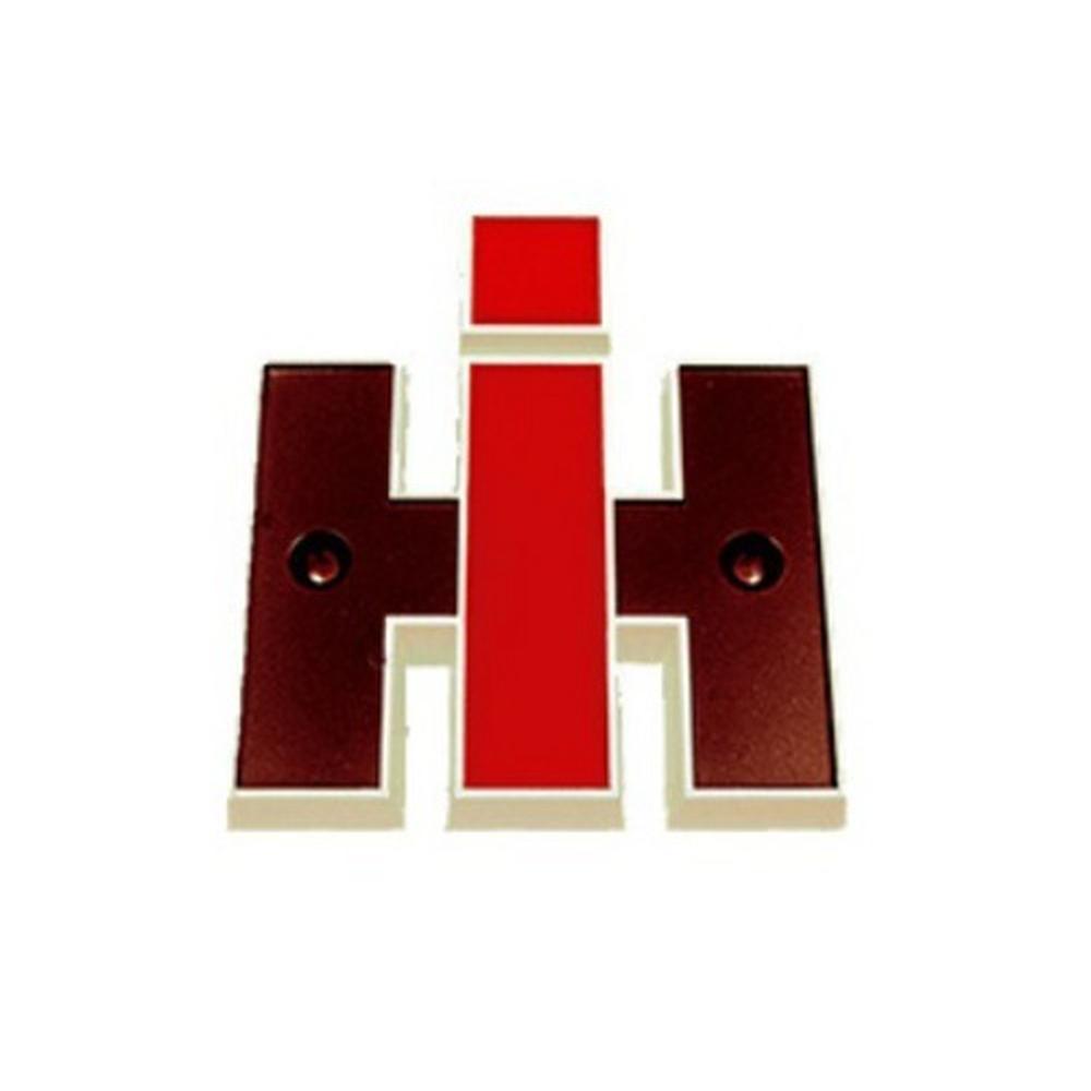 One New Plastic IH Front Emblem Fits Case, Fits Case IH, Fits IH