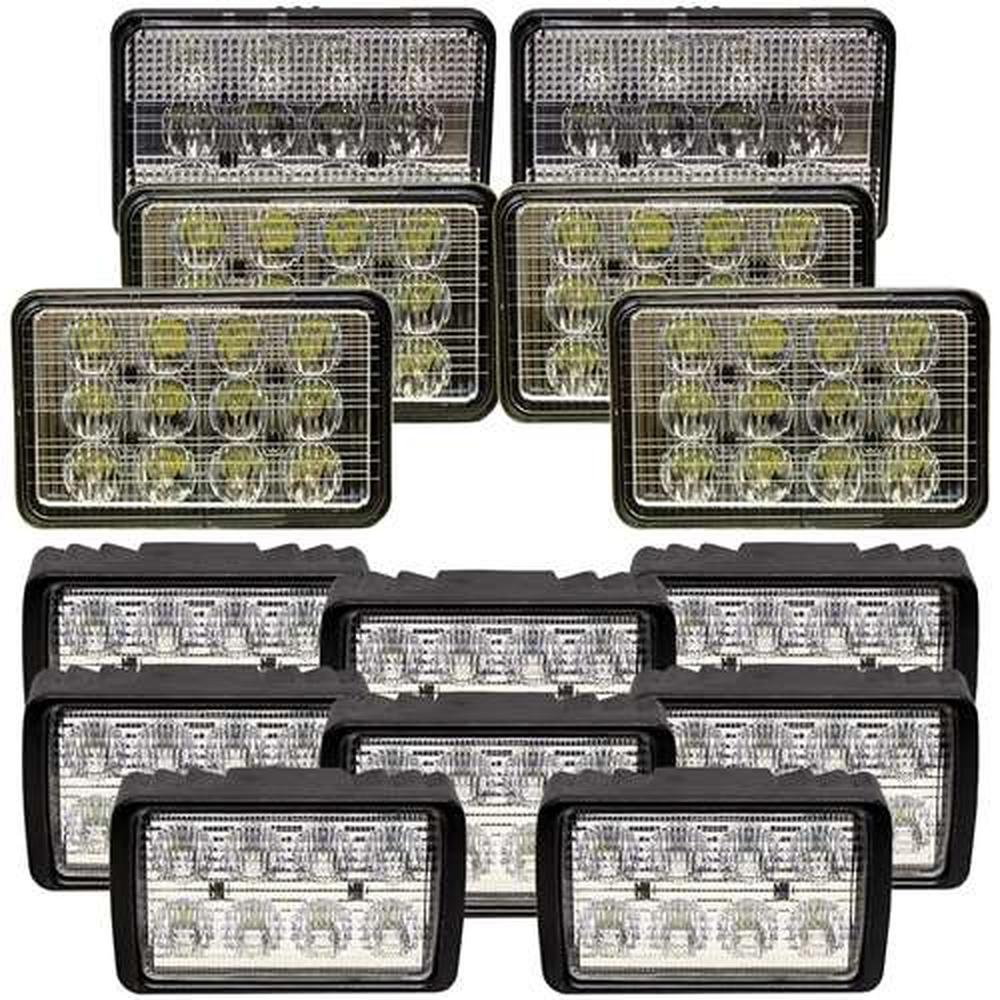 Complete Fits Case IH 2144-2588 Combine LED Light Kit