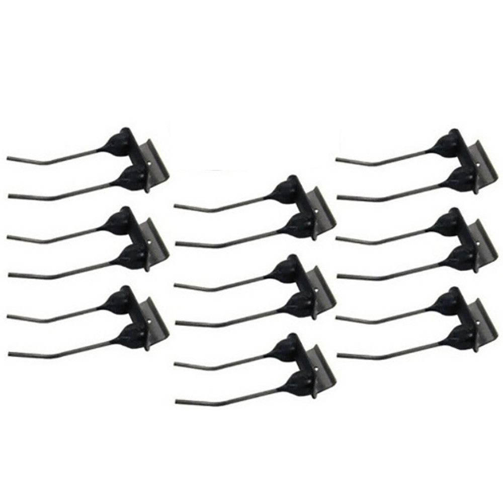 Qty 9: 2 Prong Rubber Mounted Tooth
 Fits Massey Ferguson Replaces 1059176M1