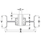 280-545 Flat Idler