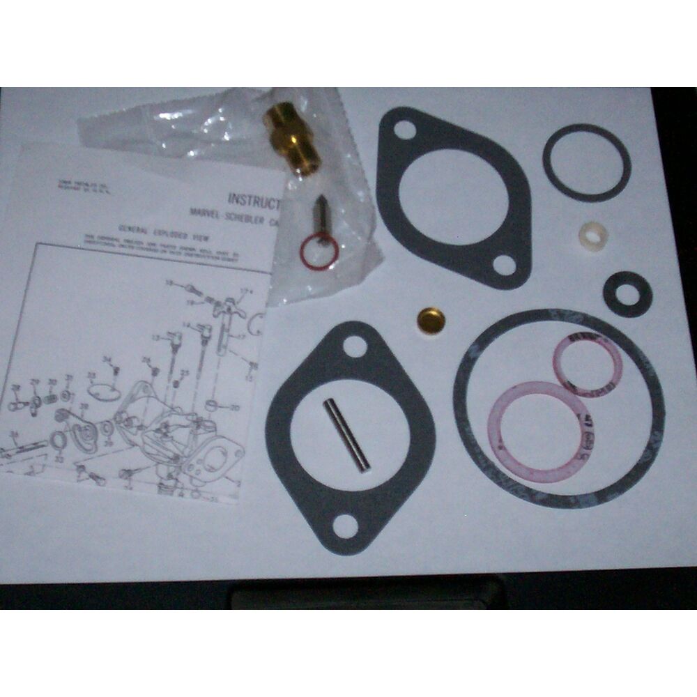 Carburetor Kit 778-501 Fits John Deere A B D G Marvel Schebler DLTX K7501