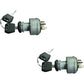 Qty 2: Ignition Switch w/ 2 Keys Fits John Deere Replaces AR58126