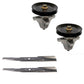 Spindle & Blade Kit Fits MTD Replaces 490-110-C108