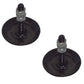 1 Pair - Blade Skid Shoes Fits Polaris Ranger Razor Sportsman Snow Plows
