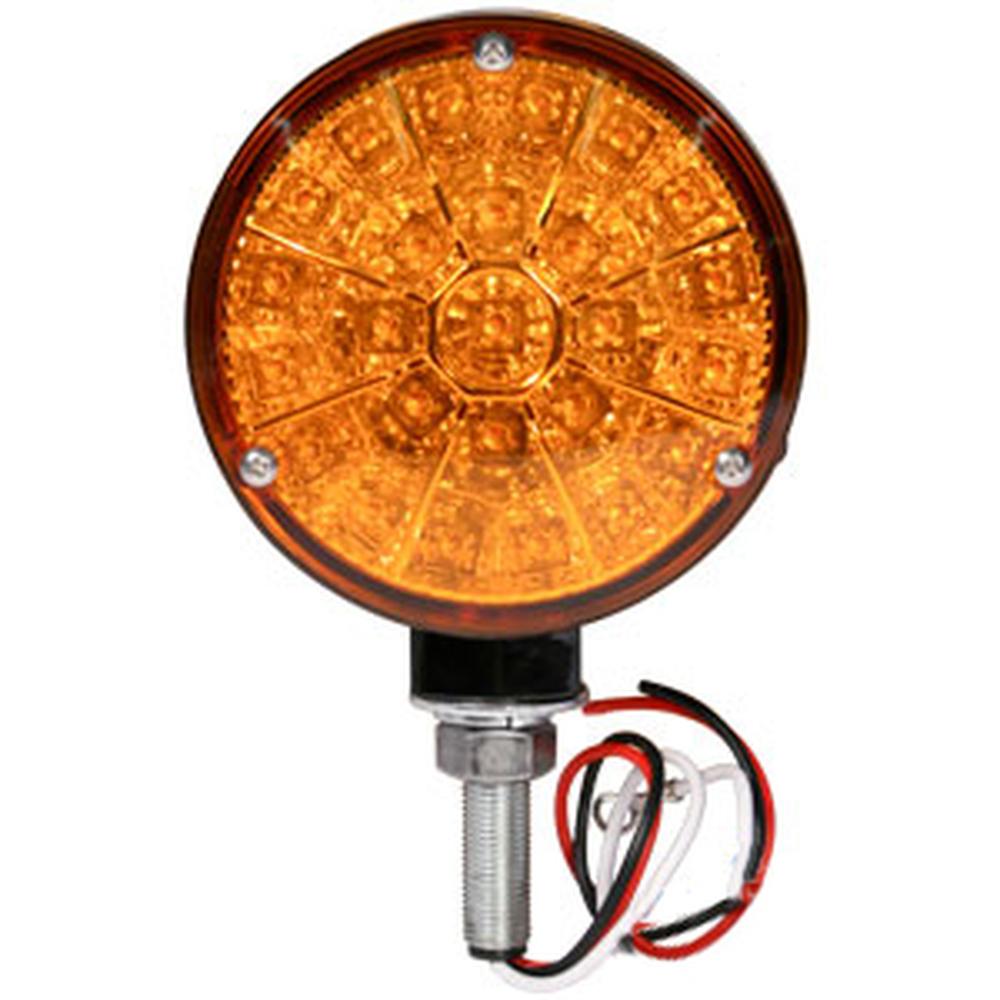 28A43 Safety Light; Amber, LED, 12 Volt Fits Allis-Chalmers, Fits Case-IH,