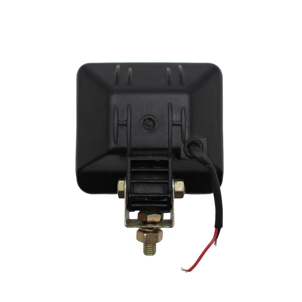 12 Volt Halogen Flood Lamp for Backhoe Loader 4" x 4.5" Replaceable Bulb 55 Watt