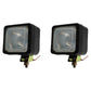 (2) Flood Lamps 28A750 12 Volt Fits John Deere Tractors