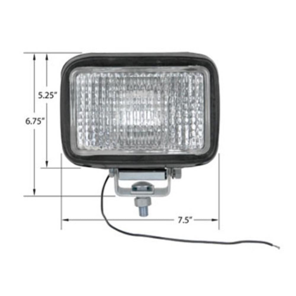 28A930 New Halogen Flood Light Work Lamp Fits New Holland Fits Deutz Fits White Fits Manitou Fits JCB