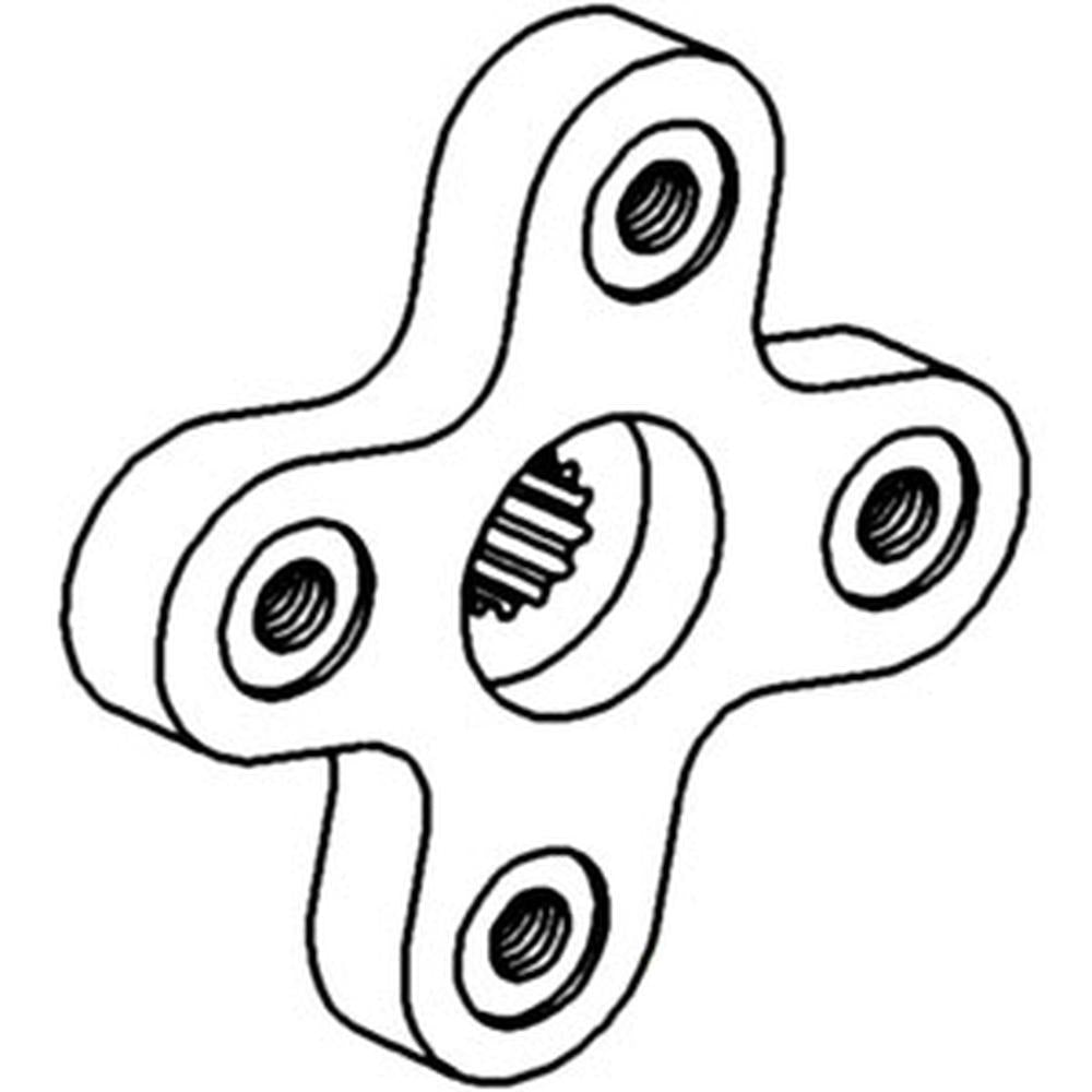 1101-0408 - Pump Drive Coupler Fits Ford/New Holland