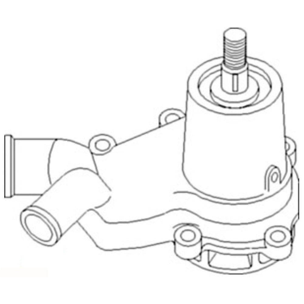 293515A1 New Water Pump Fits Case IH Tractor Models C80 C90 C100 CX80 CX90 CX100