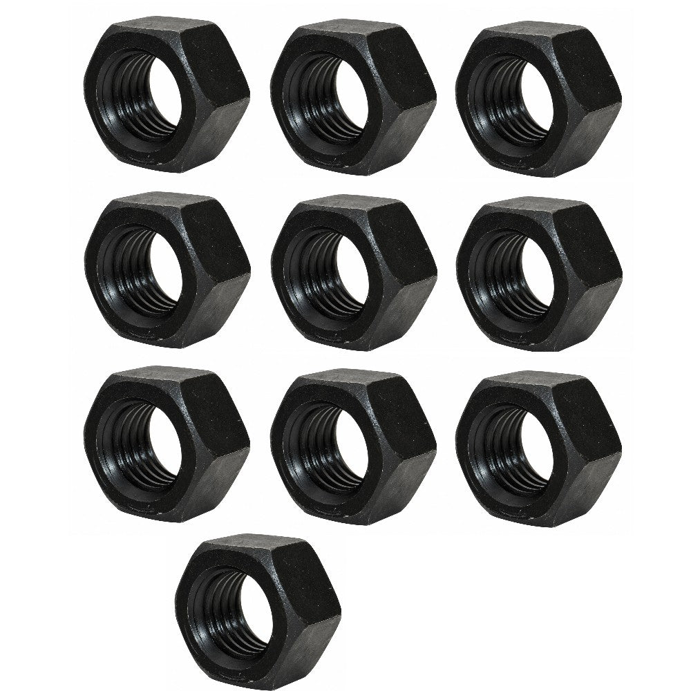 2J3507 (10) 1"-8 Hex Nuts Fits Caterpillar Excavator Wheel Loaders Forestry Tool
