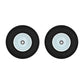13x6.50-6 Flat Free Wheel with Bearings for Zero Turn Mowers Utility Carts