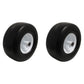 2 Pack of Flat Free Wheels
 Fits Universal Products Replaces 30263